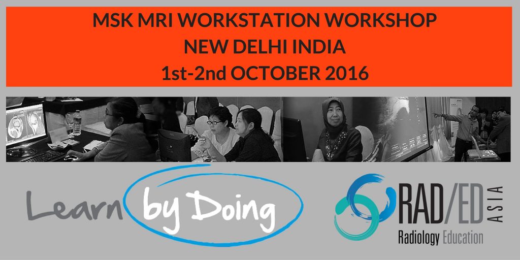 msk mri radiology conference delhi india october 2016