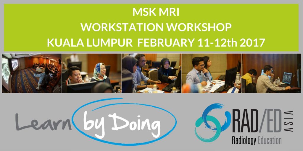 msk mri conference singapore malaysia radiology education