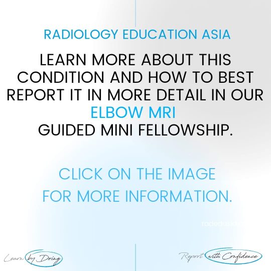 elbow mri msk-online musculoskeletal course learn radiology imaging radedasia