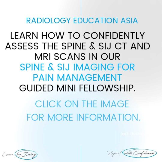 learn imaging spine for interventional pain management medicine guided course