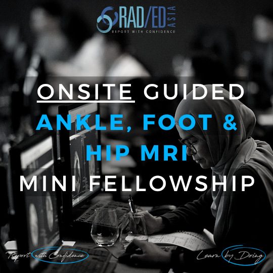 learn mri radiology foot toe ankle msk imaging radedasia